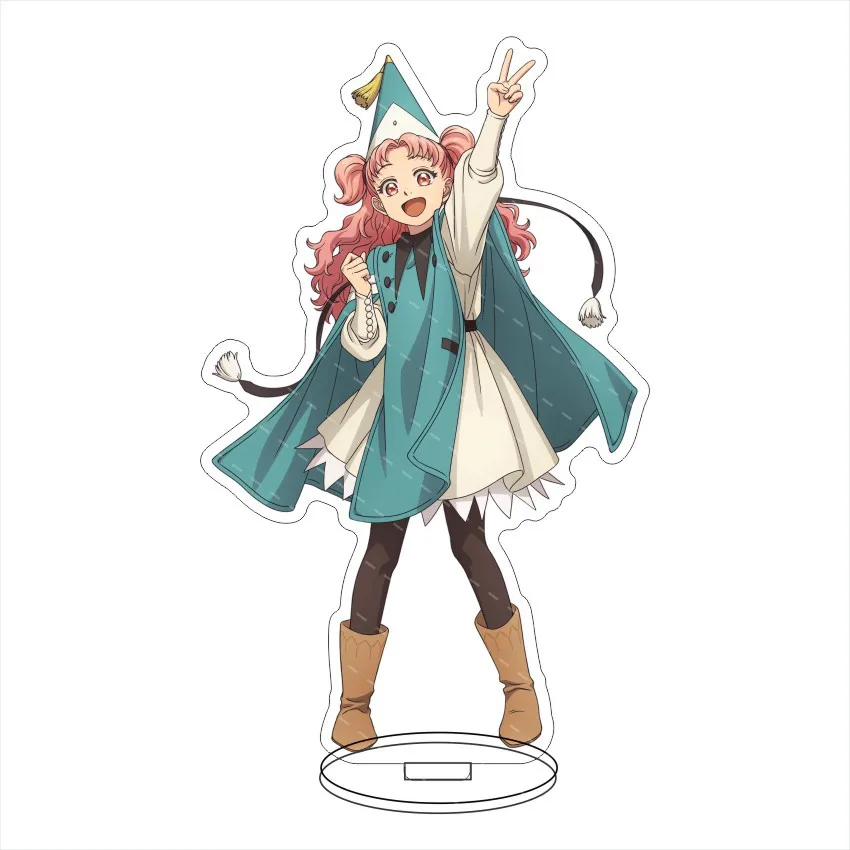 Anime Witch Hat Atelier Figure Coco Qifrey Richeh Arklaum Tetia 15cm cartoon character Acrylic Standing Model Desktop Decoration image 5