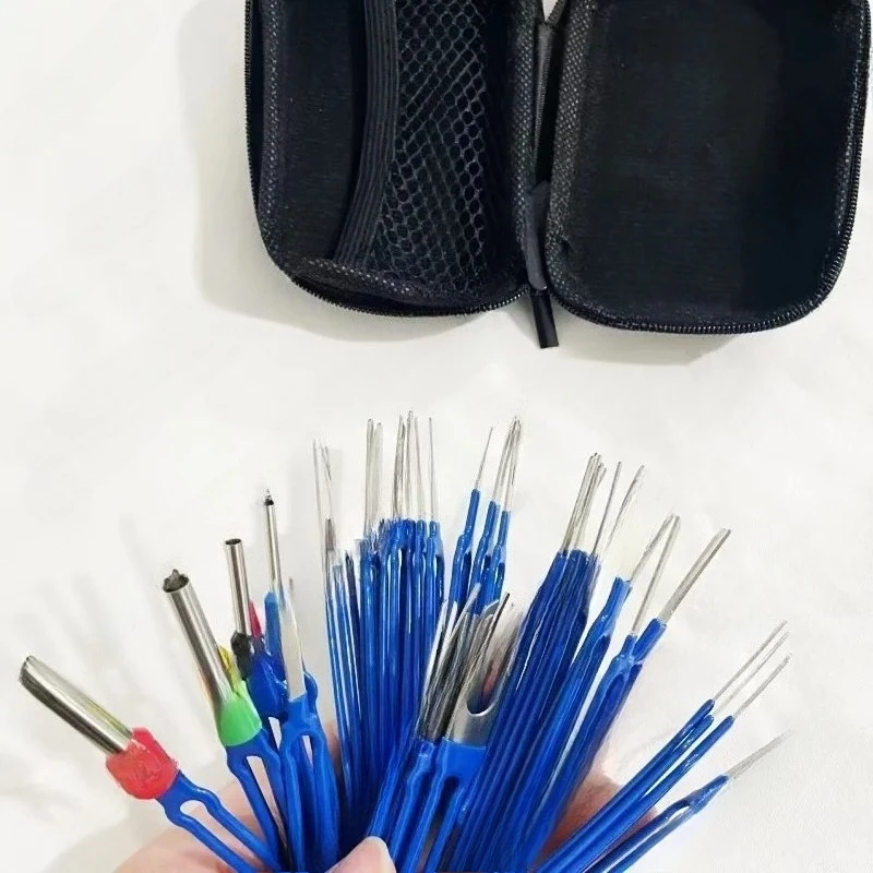 39-teiliges Werkzeugset zur Entfernung von Kabelklemmen für elektrische Steckverbinder, Pin-Extraktor-Set, Auto-Stecker-Entferner – Detail 2