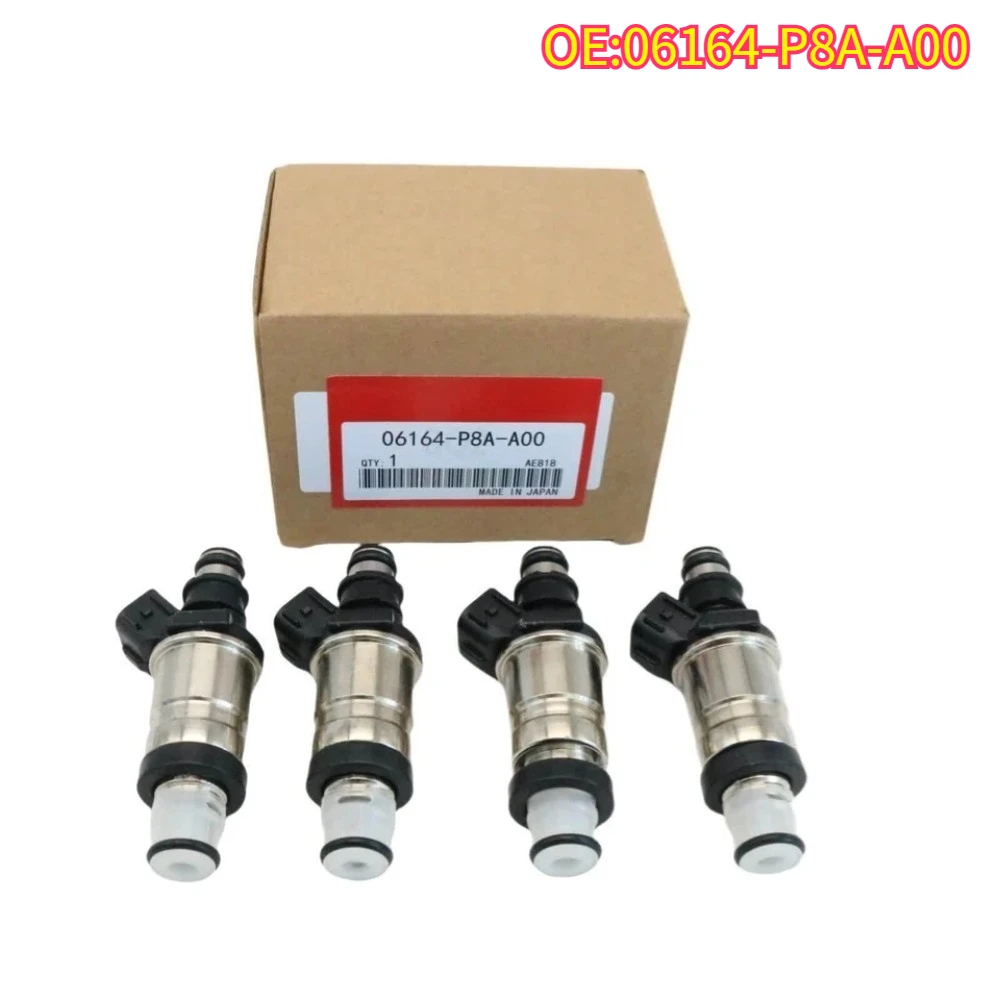 

High quality New For 4PCS 06164-P8A-A00 Fuel Injector Honda CIVIC EL 1.6L ACCORD CL 2.3L Honda Acura TL Odyssey 3.2L 3.5L V6