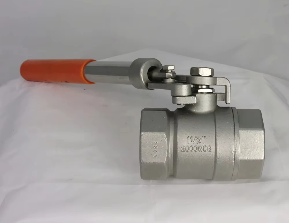 Made in Taiwan 2 Pcs 2000 psi Spring Return Handle Npt Ball Valve