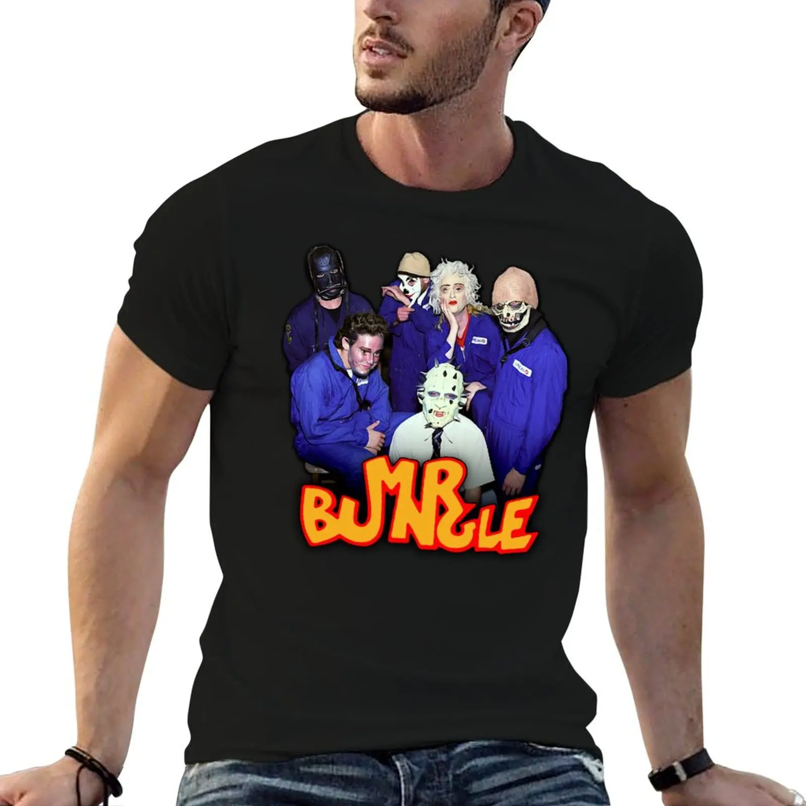 

cotton 'Band quality shirt T-Shirt Portrait' t Bungle Mr. man shirts t high cotton
