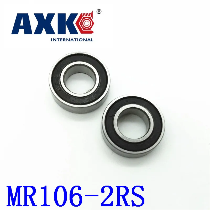 

10 шт. Mr106-2rs ABEC-5 6*10*3 мм миниатюрные шарикоподшипники высокого качества распродажа настоящие Rolamentos Axk Mr106rs L1060