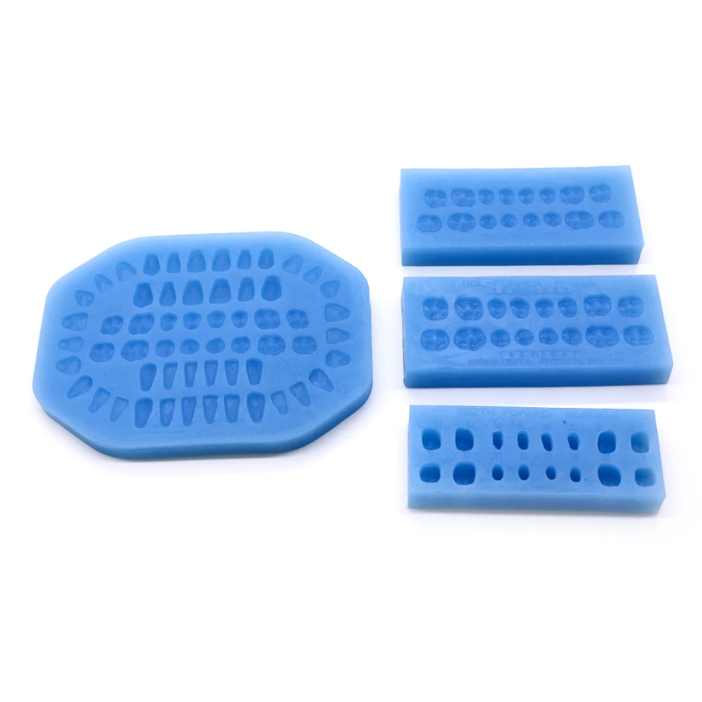 Professional Silicone Lab Maxill of Facial Formwork Teeth Former Mould