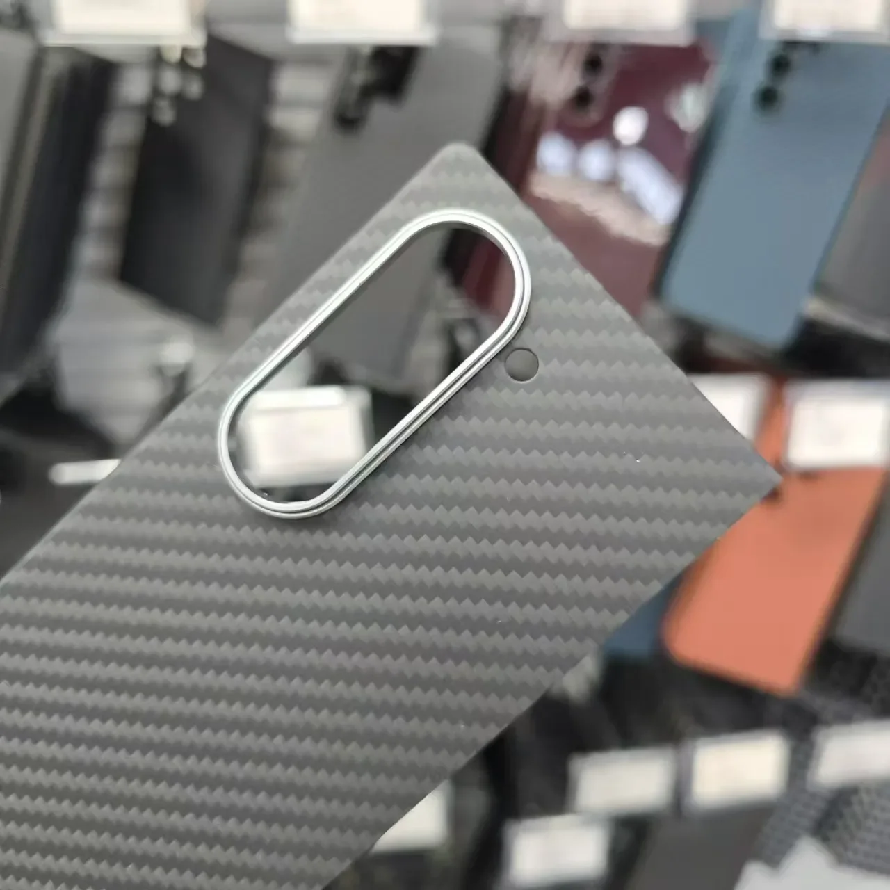 Для Samsung Galaxy Z Fold 6 Magsafe Aramid Fiber Ультратонкий защитный чехол для телефона из углеродного волокна с рассеиванием тепла Z Fold6