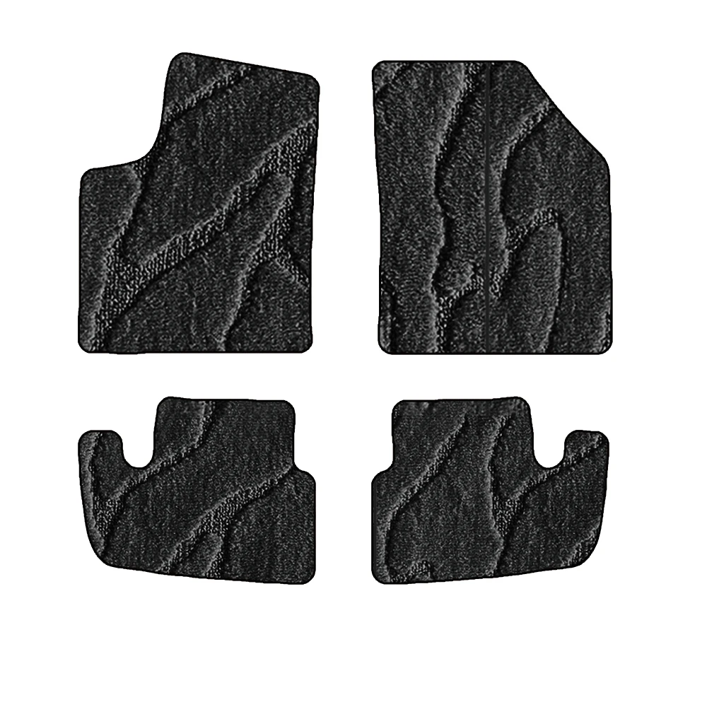 

Car Floor Mats For Peugeot RCZ 2009–2015 Water Wave Pattern Car-Specific Fit Waterproof Car Mat Interior Accessories Non-Slip