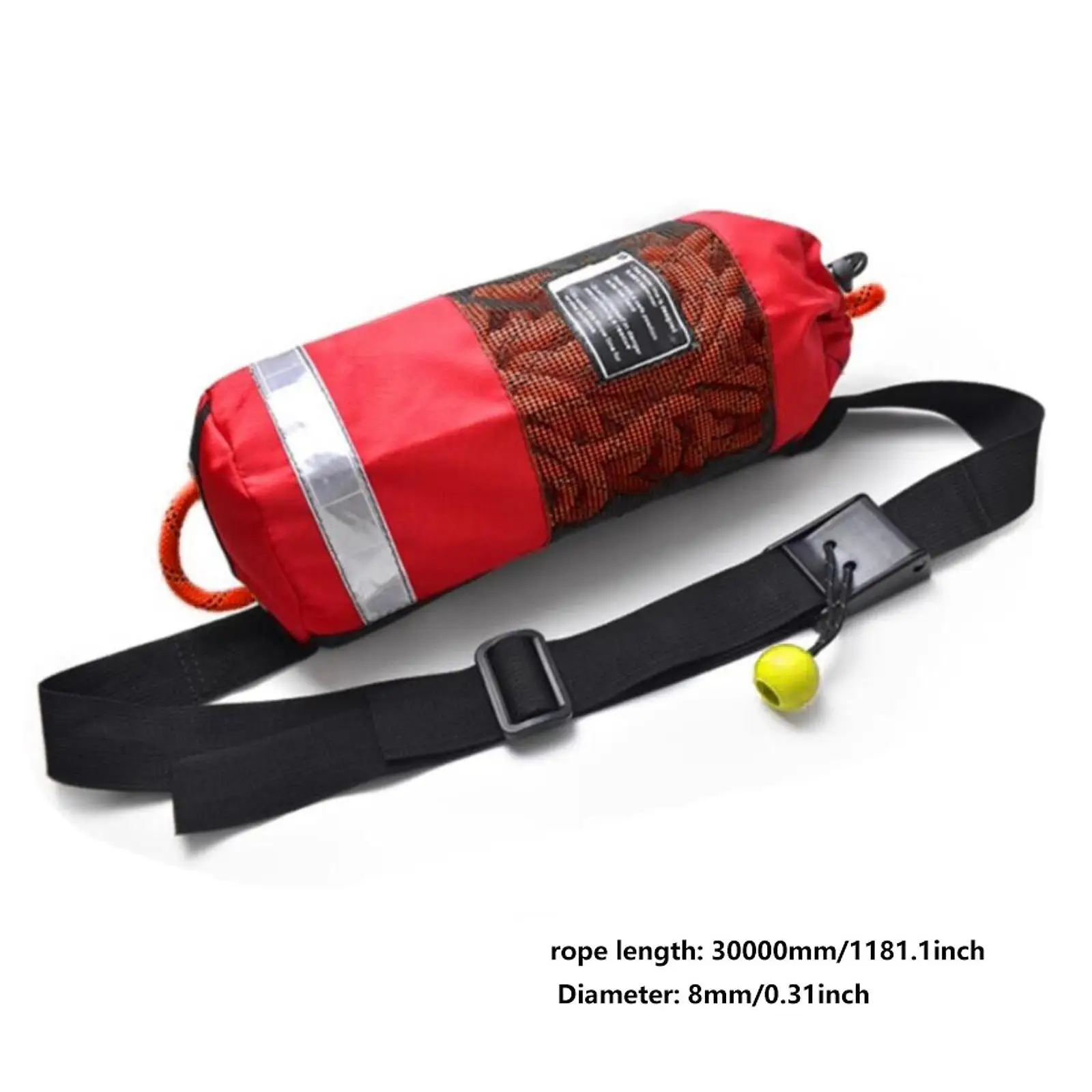 في الهواء الطلق رمي حبل حقيبة عائمة ملحق السلامة البحرية لقوارب الصيد التجديف التجديف الإبحار