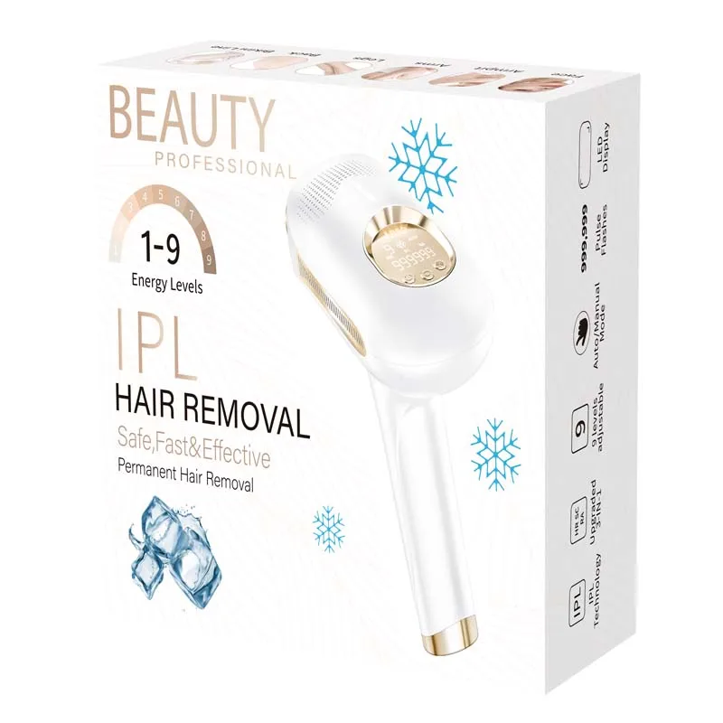 Бытовая IPL-эпиляция, портативная безболезненная трубка, бикини для всего тела, лазерный эпилятор, устройство для ухода за красотой кожи