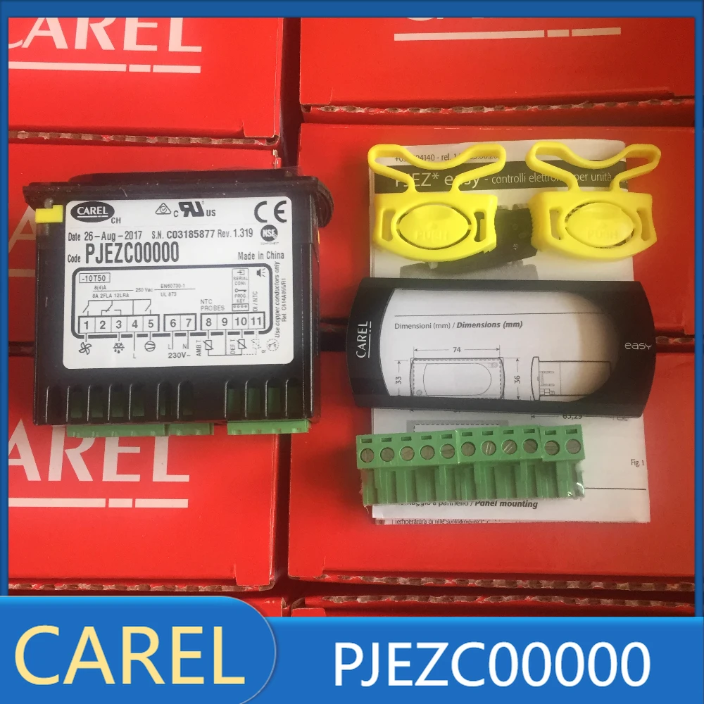 

CAREL PJEZC00000 Refrigerator Defrosting Temperature Controller Relay with Sensor