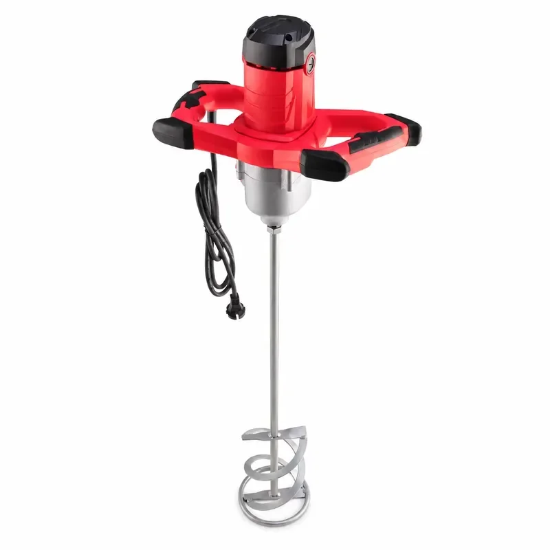 Electric Concrete Mixer Drill Handheld Power Tool for Cement Mortar Paint Mixing with Ergonomic Handle Heavy Duty