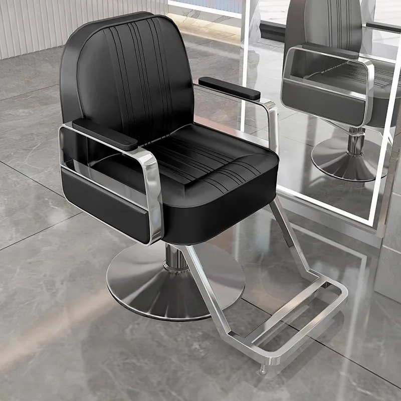 

Hair Chair Salon Stylist Swivel Hairdressing Armchairs Barber Equipment Furniture Barbershop Chairs for Living Room Reclining