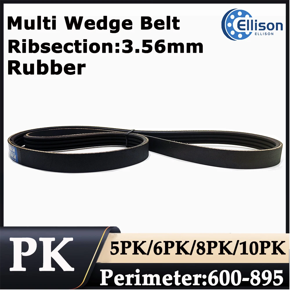 

PK600 610 620 640 650 670-PK896 rubber transmission V-belt car for industry and agriculture