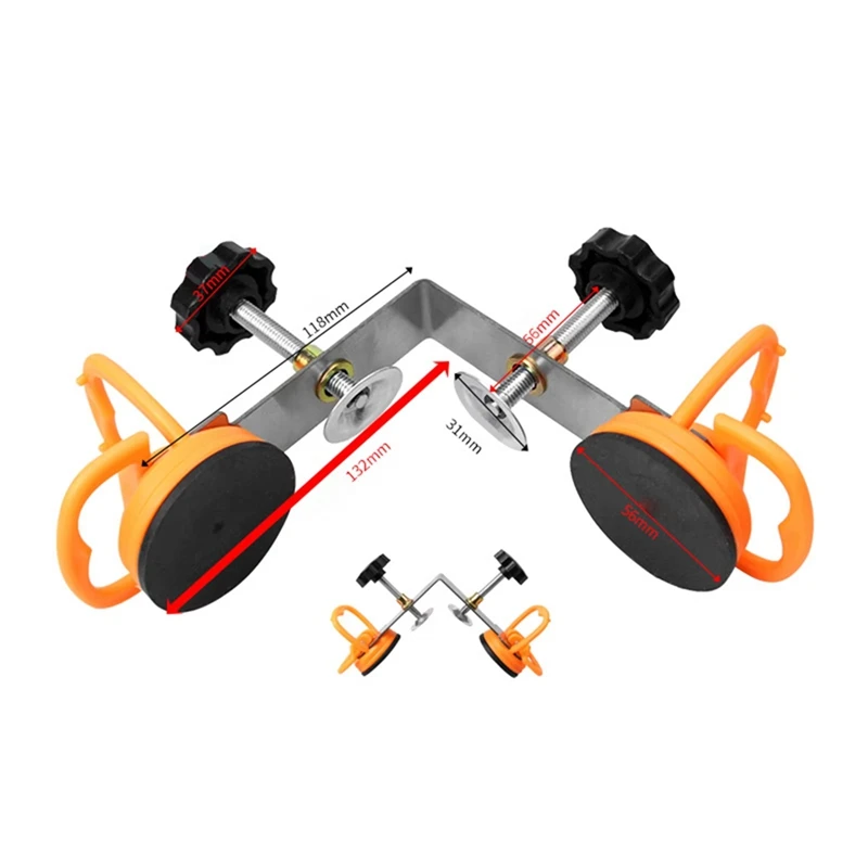 Setter de costura de bancada BAAG-90 graus, ferramenta de instalação de pedra de ângulo reto em aço inoxidável