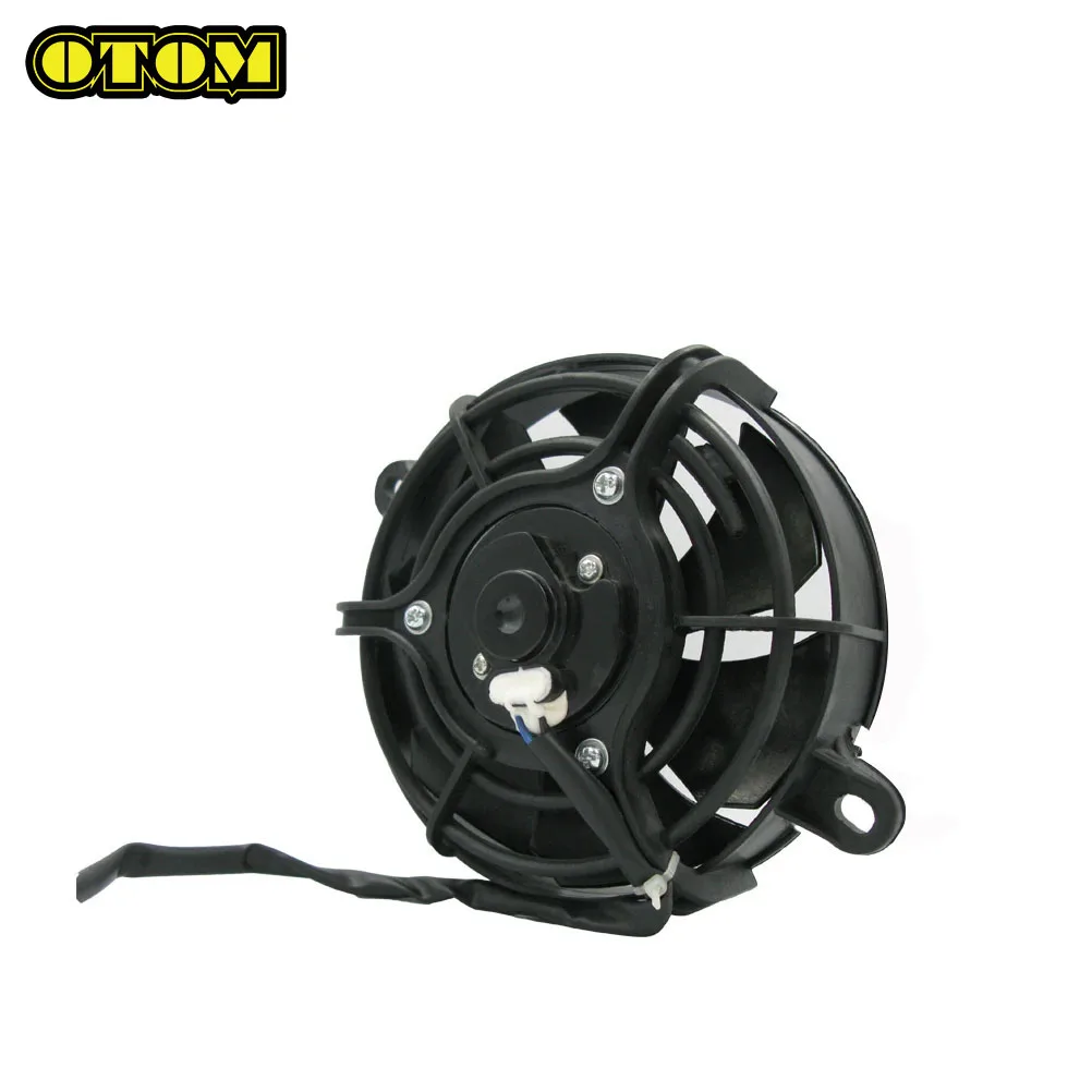 Motorcycle 5 Inch Motorcycle Radiator Fan 60W DC 12V Cooling Large Flow Electric Oil Cooler Fan ATU UTV For KTM HONDA YAMAHA RM