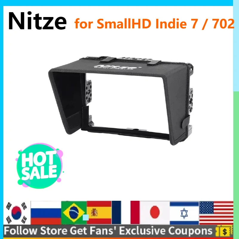 Nitze Cage for SmallHD Indie 7 / 702 Touch 7