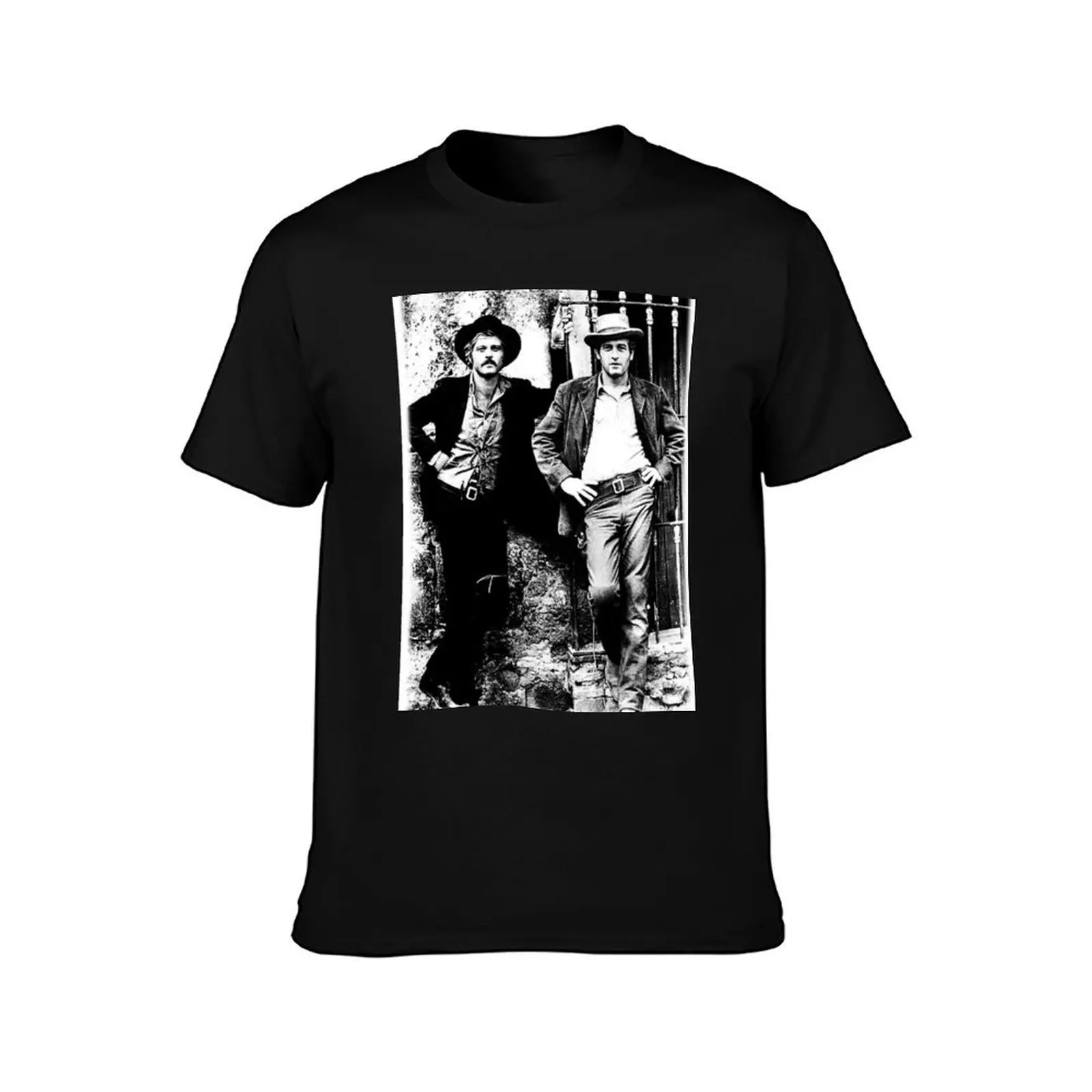 Butch Cassidy and the Sundance Kid 2!! T-Shirt Outdoor Work Short Sleeve Top T-Shirt