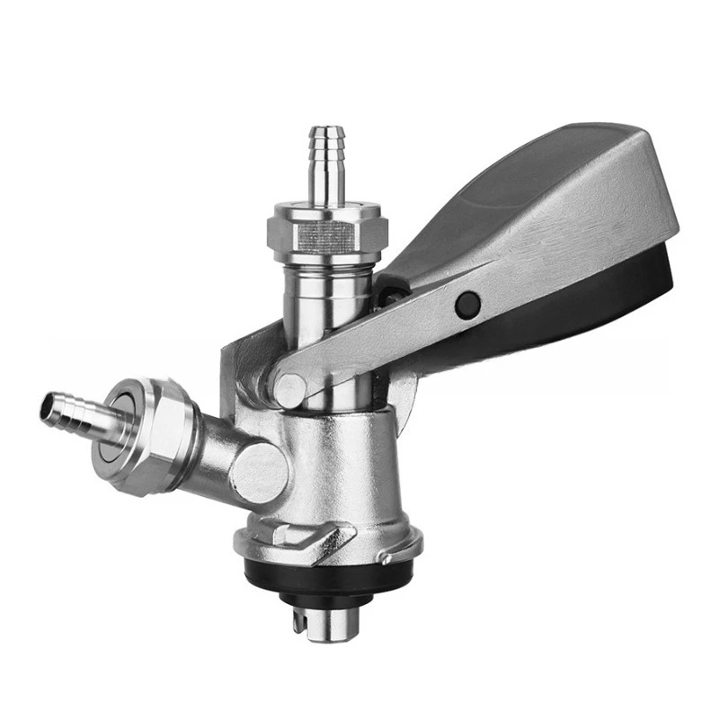 Stainless Steel Beer Keg Coupler With Pressure Relief Valve A/G/S/D Type Plate Well Style Tap