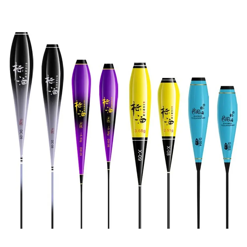 3 قطعة الصيد الداخلية يطفو الجسم مركب ملحقات صيد سمك تعويم الجسم أسفل جزء البلاستيك Bobbers نانو البلاستيك Bobbers