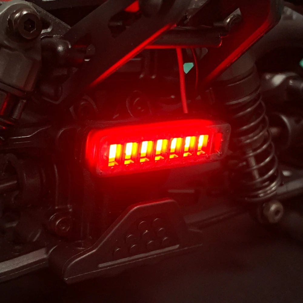TRINOOD Vorder- und Rücklicht-Set, LED-Licht, Scheinwerfer, Rücklicht für 1/18 A-RRMA Typhon Grom, kleine Buggy-Teile – Detail 12