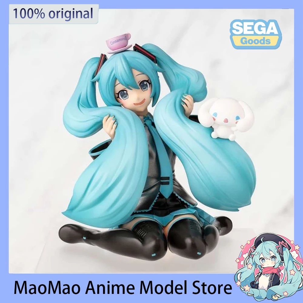 

Original SEGA Premium Chokonose Figure Hatsune Miku Action Figure Anime Model Decoration Nice Collectible Toys Kawaii Gift