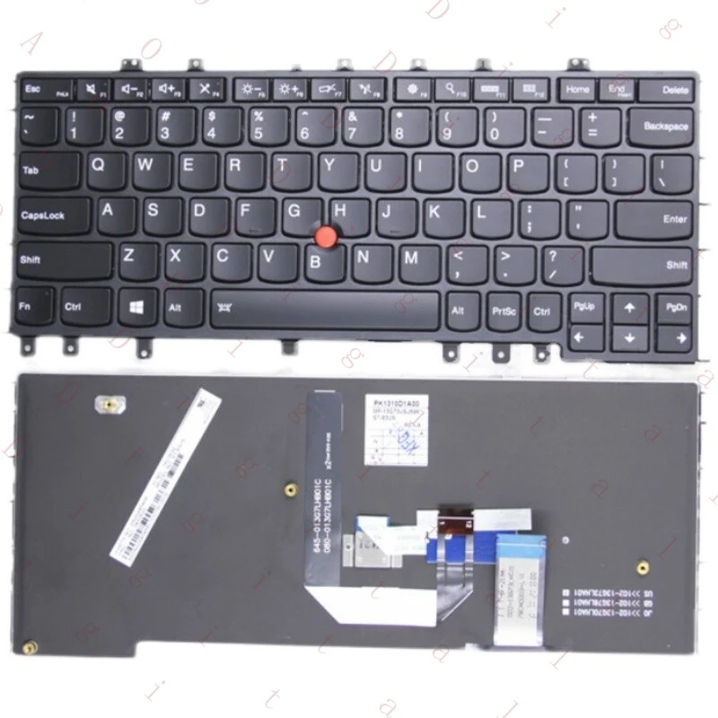 

W Laptop Keyboard for Lenovo Thinkpad Yoga 12 S1 Yoga S240 US