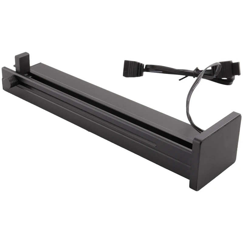 Держатель видеокарты RGB с эффектом синхронизации абонента, компьютер, ПК, графический процессор, VGA, подставка для графической карты, детали кронштейна с защитой от падения B