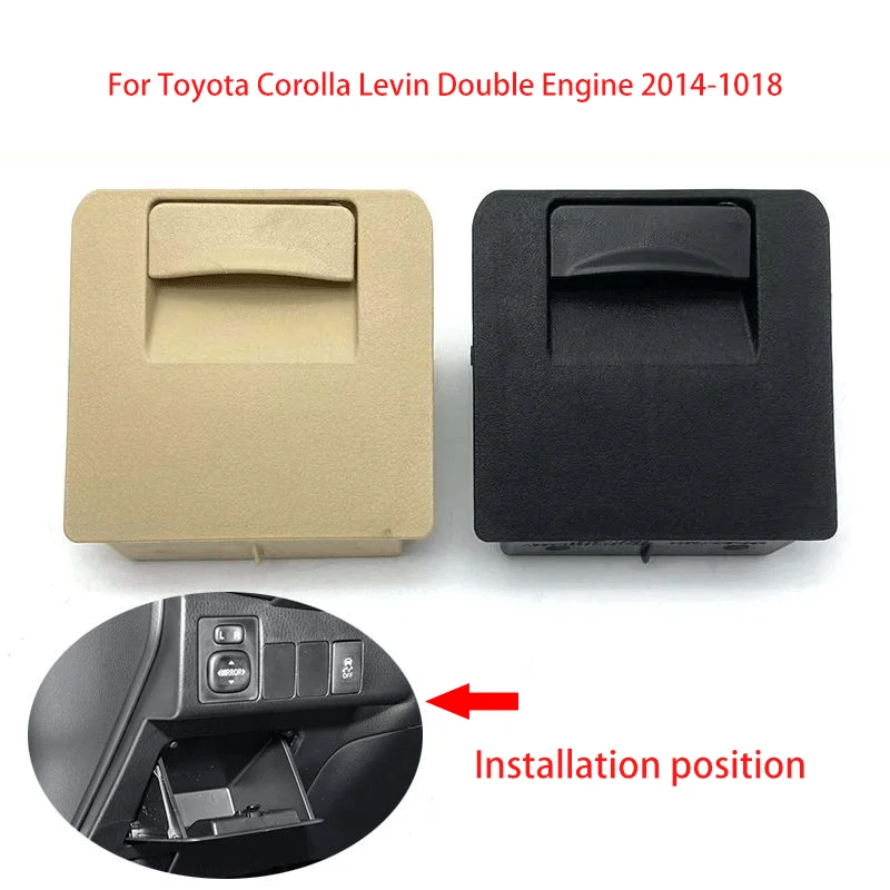 Pequeno Dashboard Caixa De Armazenamento, Gaveta De Luva, Painel Esquerdo, Adequado Para Toyota Corolla, Lexus 2014-2018
