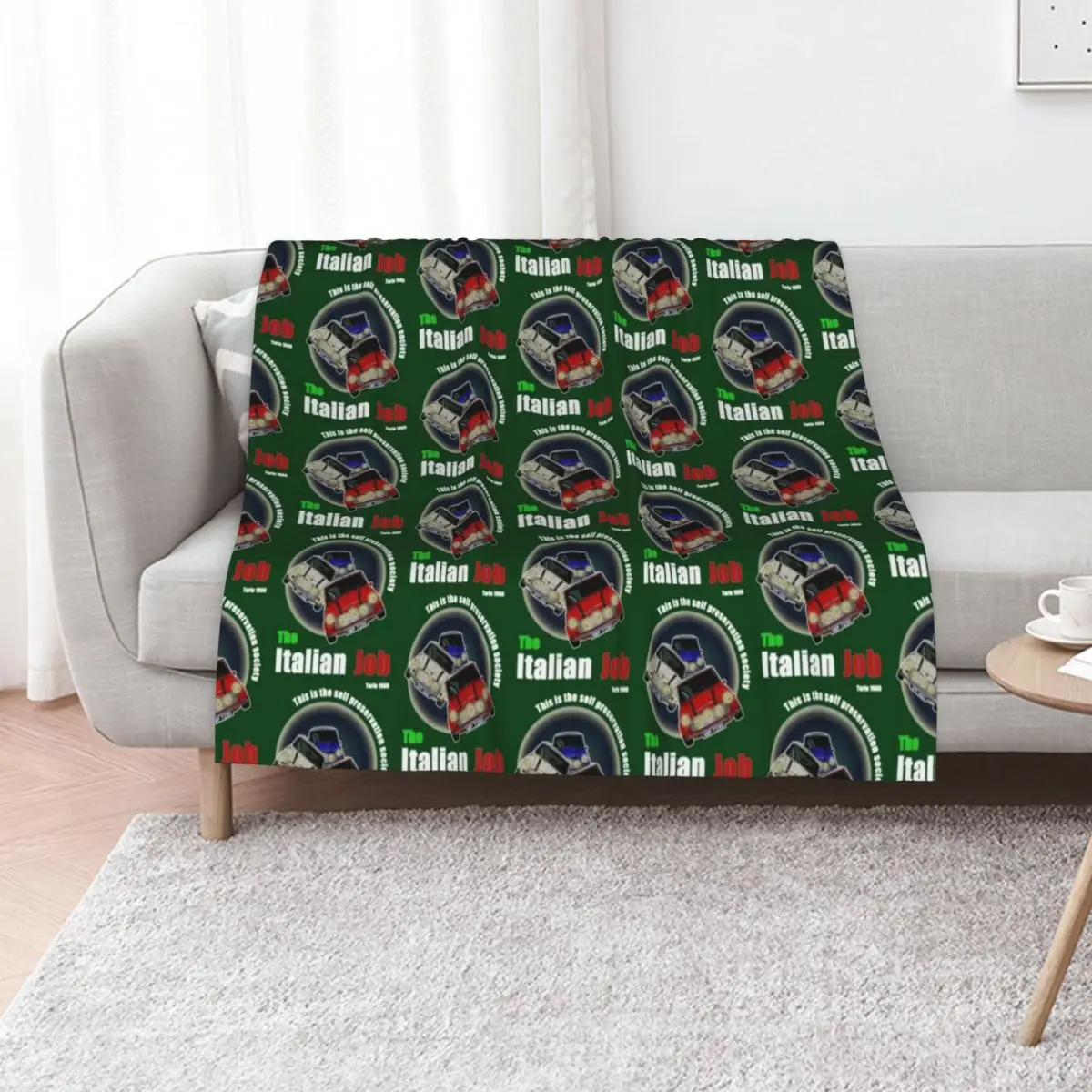 Put Your Foot Down... Throw Blanket Cozy Throw Blanket for Bed Sofa Chair