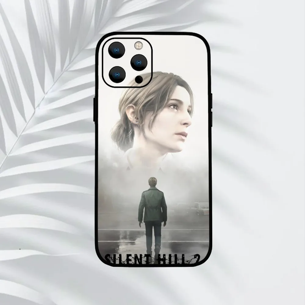 Game S-Silent hill 2 remake  Phone Case For iPhone Mini 11 12 13 14 15 Pro XS Max X Plus SE XR Shell