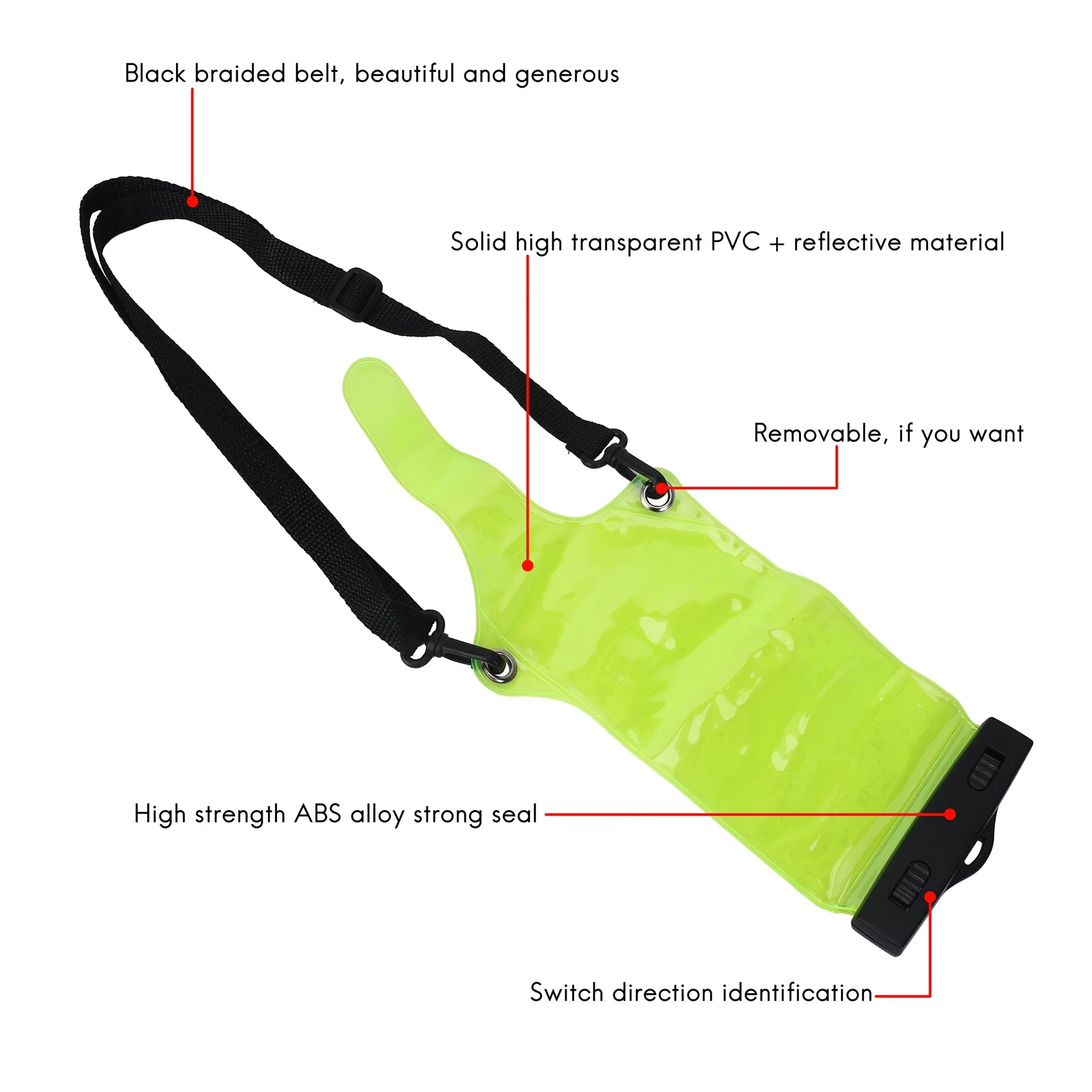 

Universal Waterproof Sets/Holster Case Holder For Ham Radio Transceiver Amateur Radio Walkie Talkie J6309G 10Pcs
