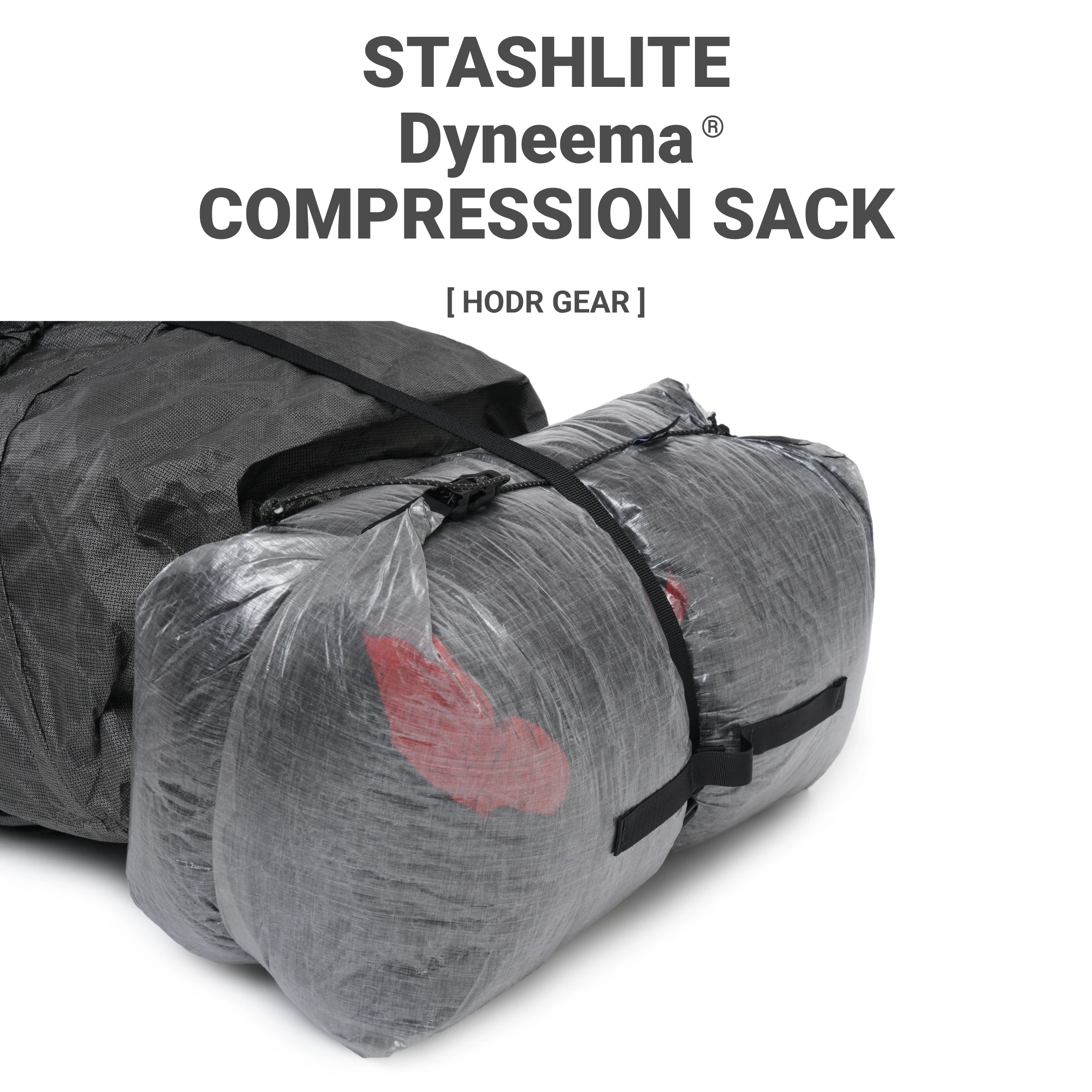 [HODR] Ultralight DCF Compression Sack Dyneema Sleeping Bag Storage Waterproof Dry Bags External Carry System for Hiking Camping
