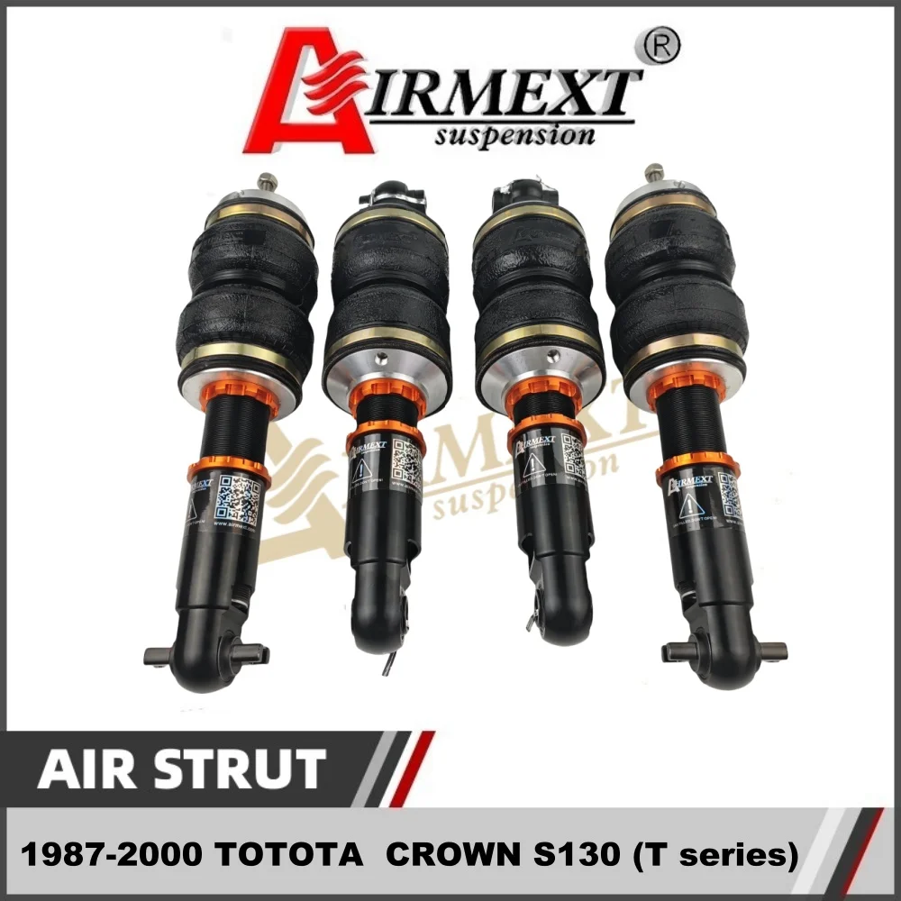 

Airmext Air Struts 1987-2000 T0T0TA CROWN S130 (T series) Air Struts/Auto Parts Front & Rear Pneumatic Shock Absorber Suspension