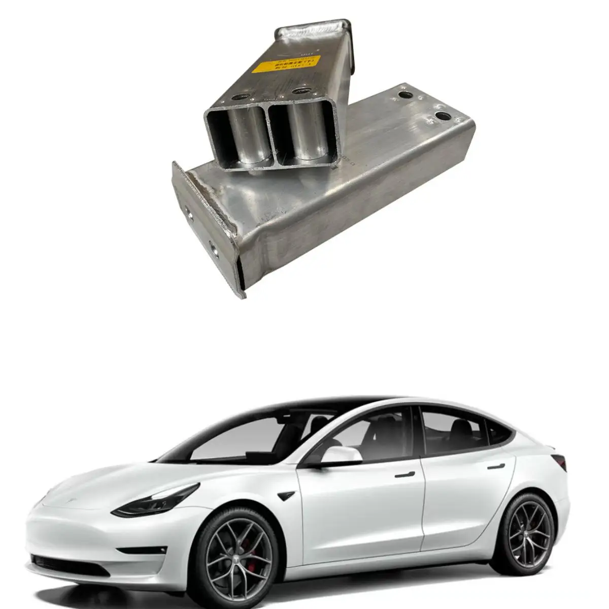 

Suitable for Tesla auto parts model 3 model Y front bumper bar skeleton longitudinal beam head fixing small bracket 1109193-00-C