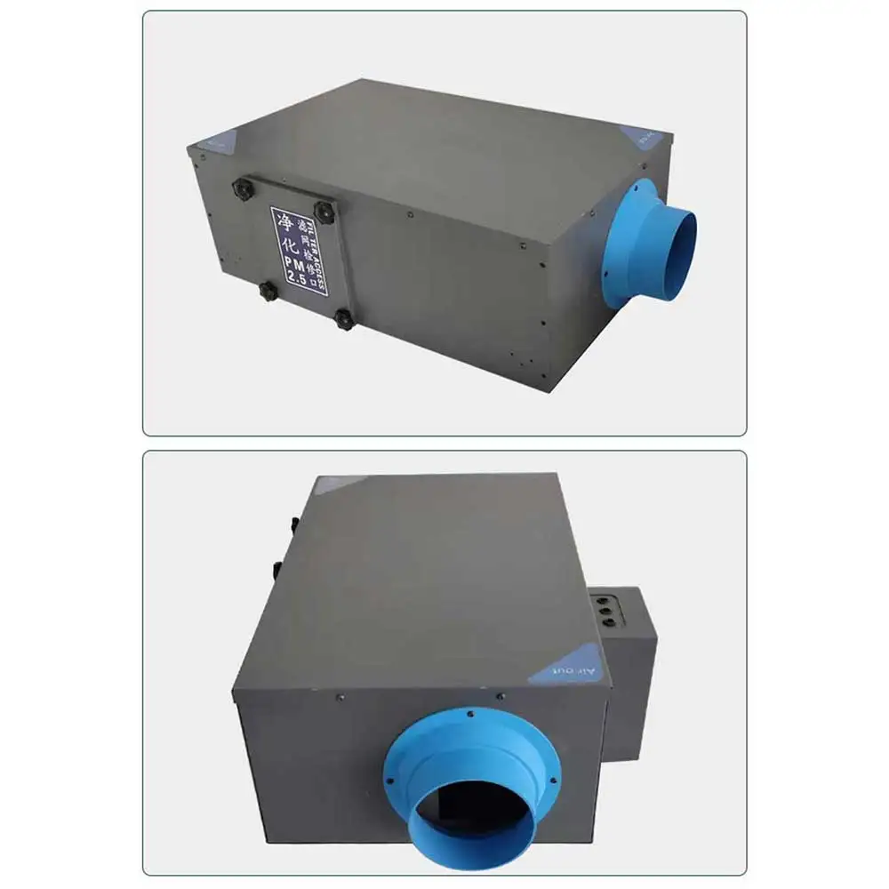 Household Fresh Air Exchanger Verse Lucht Systemen Fresh Air Ventilator Air Fan Central Purification System Low Noise Exchanger