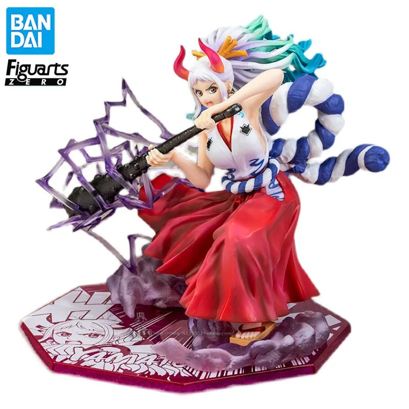

In Stock Bandai Figuartszero One Piece Yamato Original Anime Figure Model Doll Action Figures Collection new Cartoon Toys Gifts