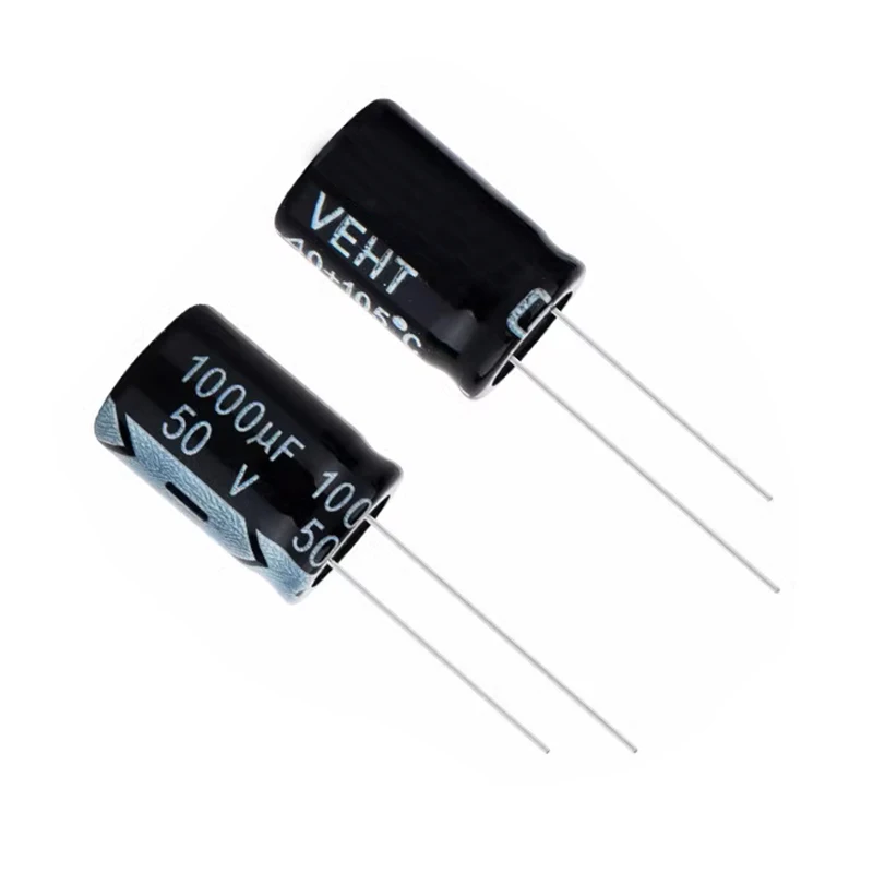 Electrolytic Capacitor 50V 1000UF New Original High Frequency Durable Capacitor Specification 13mm × 20mm