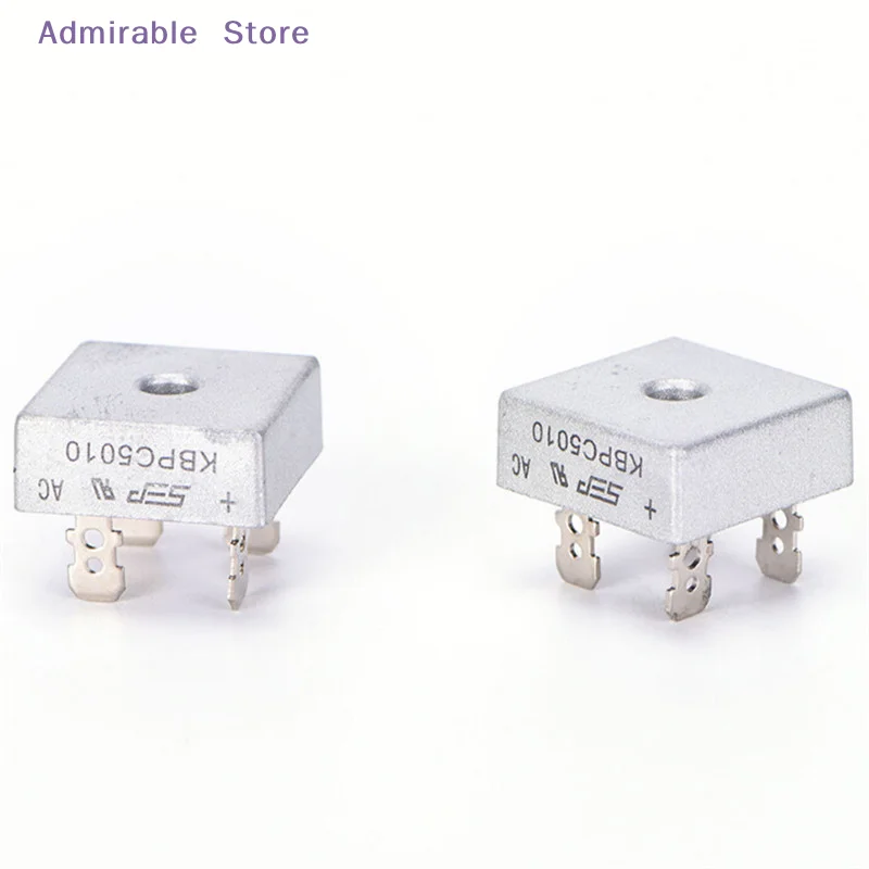 [W]50A 1000V Metal Case Single Phases Diode Bridge Rectifier KBPC5010