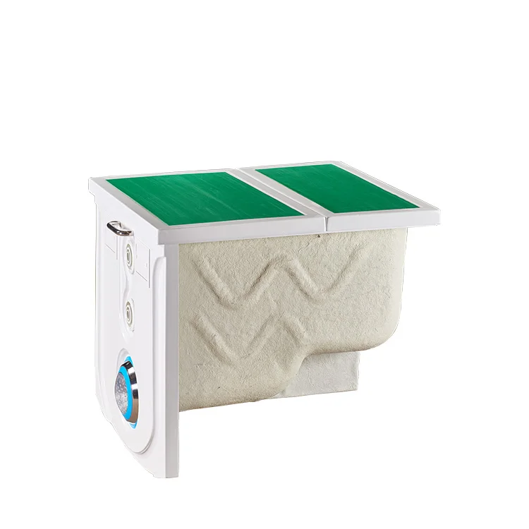 PK8030 large swimming pool high flow wall-mounted filter indoor filter with light