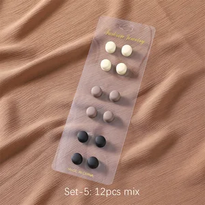 بروش حجاب مغناطيسي لوشاح مسلم ، مشبك طلاء معدني قوي ، دبابيس فاخرة بدون ثقب ، لون معكرون آمن ، دبابيس للوشاح أفضل 6 بدلة مسيحية بروش مبيعا - رقم 4