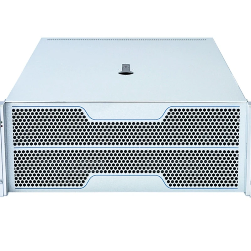 4U530 rack deep learning artificial intelligence AI computing redundant power supply 4GPU server chassis ALEO