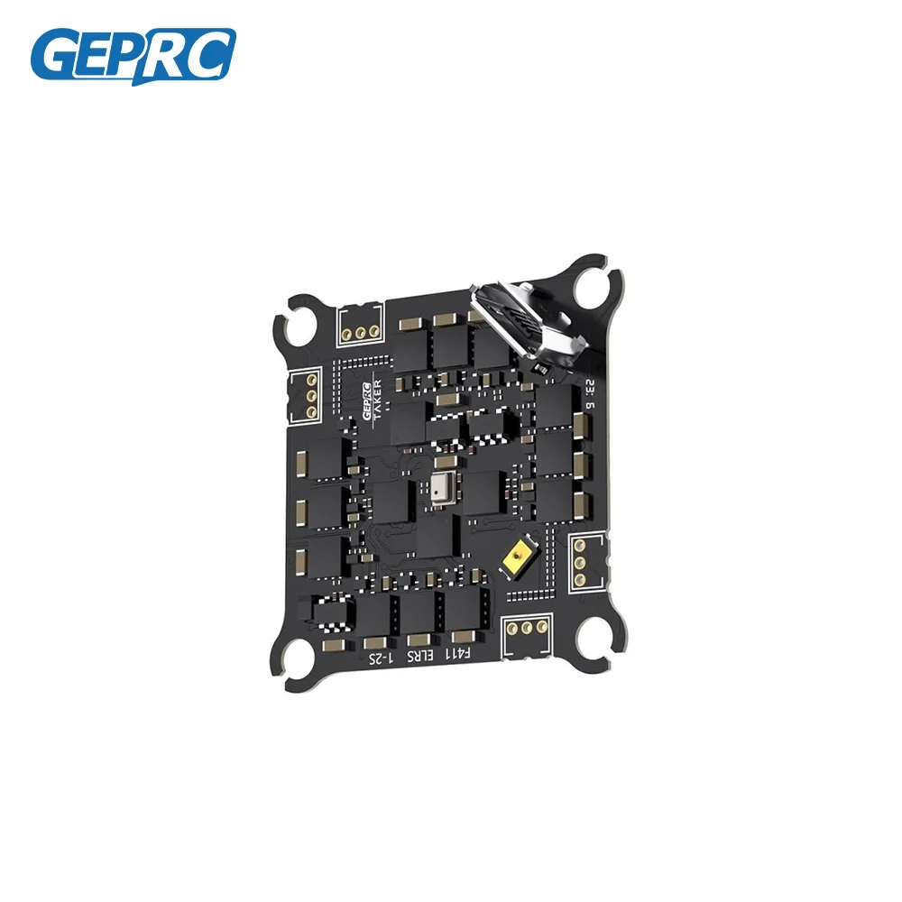 

GEPRC TAKER F411-12A-E 1-2S AIO F411 Flight Controller 4in1 12A ESC BMI270 ELRS 2.4G 3.0 RX 25.5X25.5mm DarkStar20 Cinewhoop
