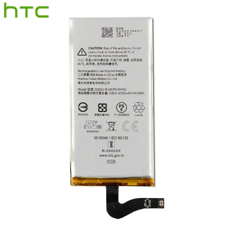 100% Original High Quality 3700mAh G020J-B Battery For HTC GOOGLE Pixel 4 XL Pixel4 XL High Quality Replacement Phone Bateria