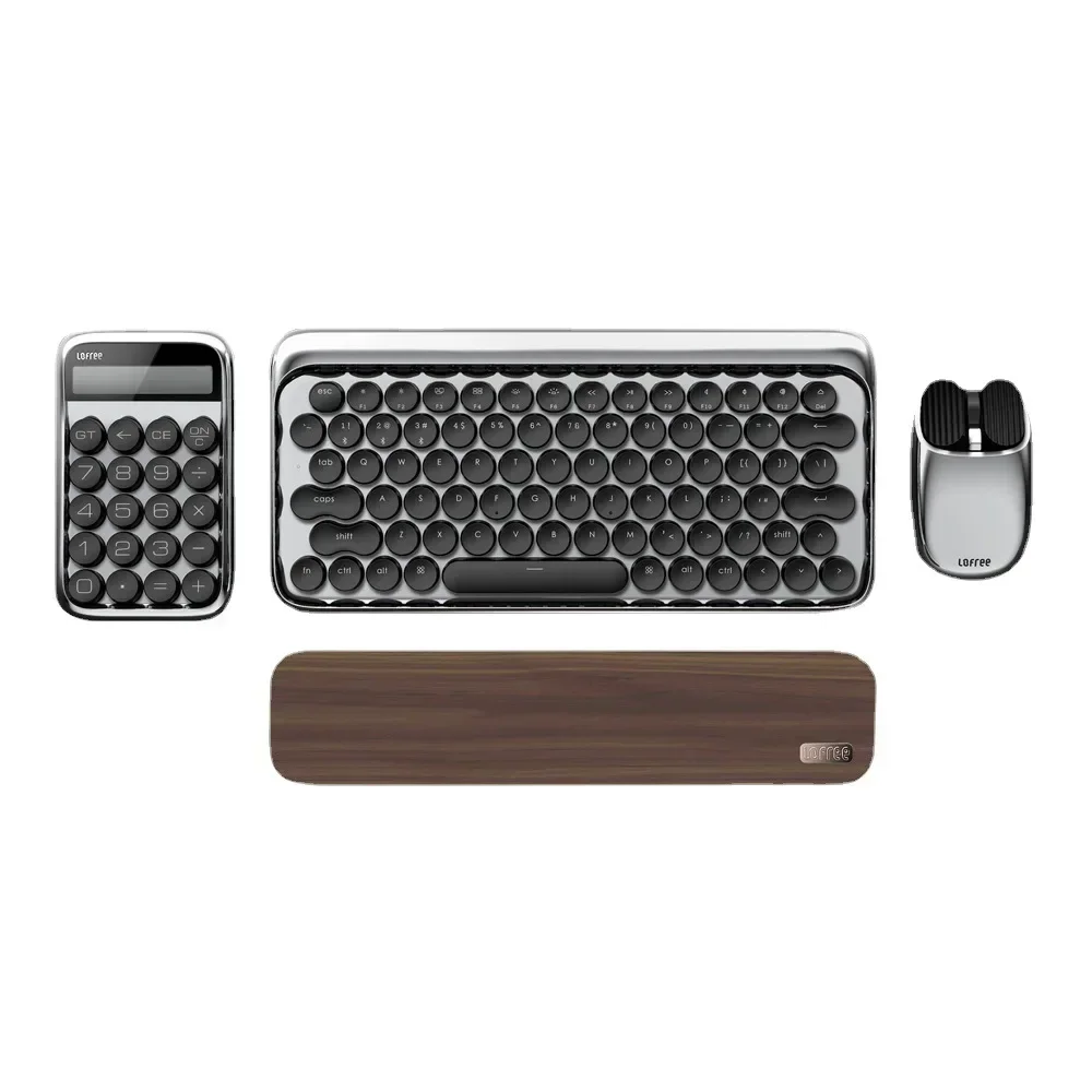 Ensemble de clavier mécanique sans fil Knight pour homme, interrupteur marron avec souris Bluetooth, calculatrice numérique mécanique, cadeau d'anniversaire, nouveau