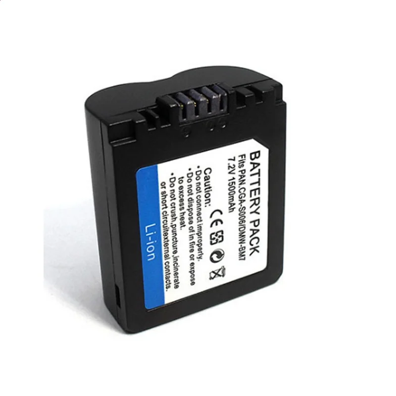 CGA-S006 CGR CGA S006E S006A BMA7 DMW BMA7 Camera Battery For Panasonic DMC FZ30 FZ35 FZ38 FZ50 FZ7 FZ8 FZ18 FZ28 USB Charger