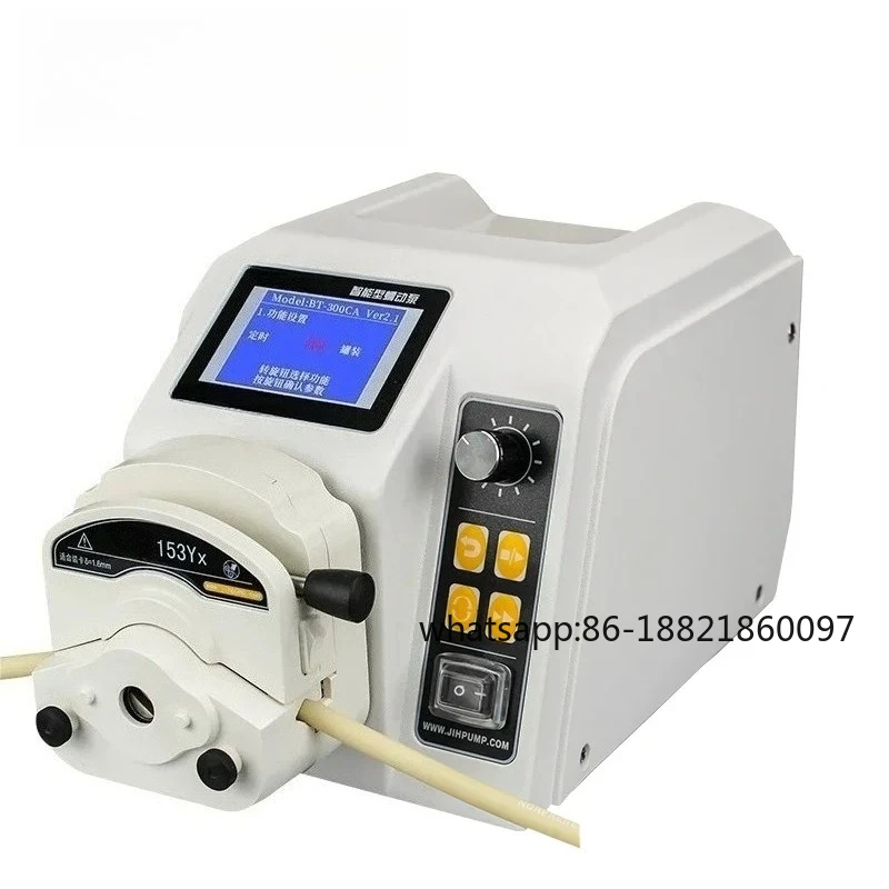 

2025 110v 220v high flow water quantitative pump, reagent viscous filling machine, peristaltic pump
