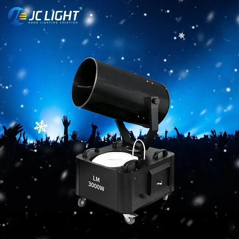 

Factory 2000w 3000w 3500w Moving Head Snow Machine Dmx Artificial Snow Making Machine
