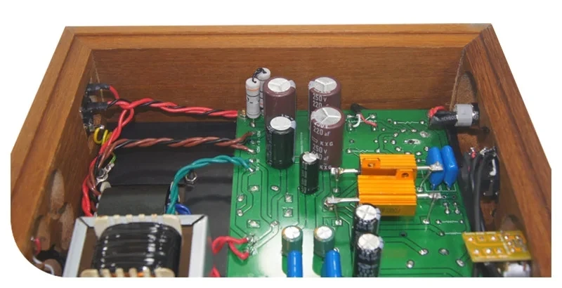 Sunbuck-真空管ヘッドフォンアンプ、オーディオ整流器、0ノイズ、5z4p、12at7、6080、1w