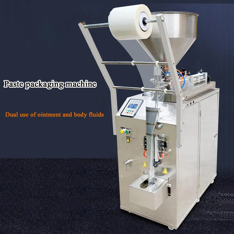 PBOBP Piston Filler Thick Liquid Filling Machine with Heating Mixing Paste Filler Lotion Detergent Packing Equipment