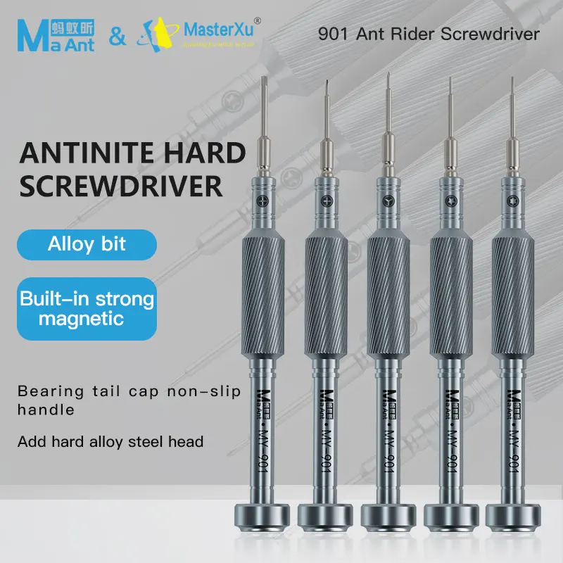 

MaAnt MY-901 2D Screwdriver Set Mobile Phone Maintenance Special Precision Star Triangular Cross For Battery Repair Tools