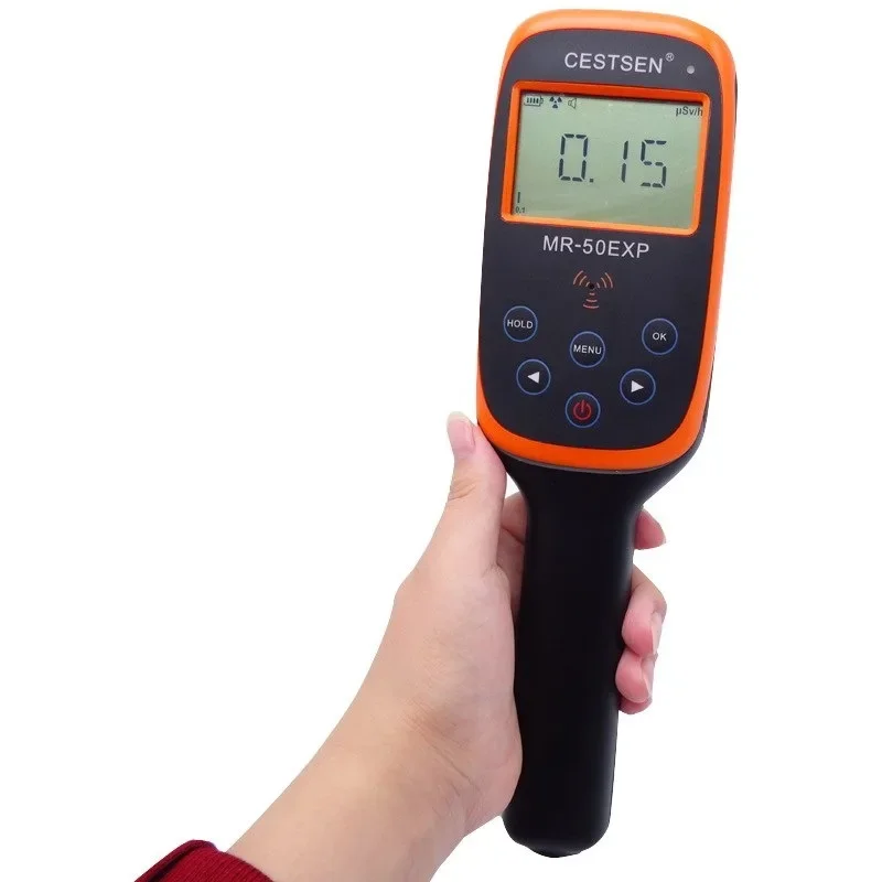 Nuclear radiation detector, radioactive environmental radiation alpha beta gamma rays