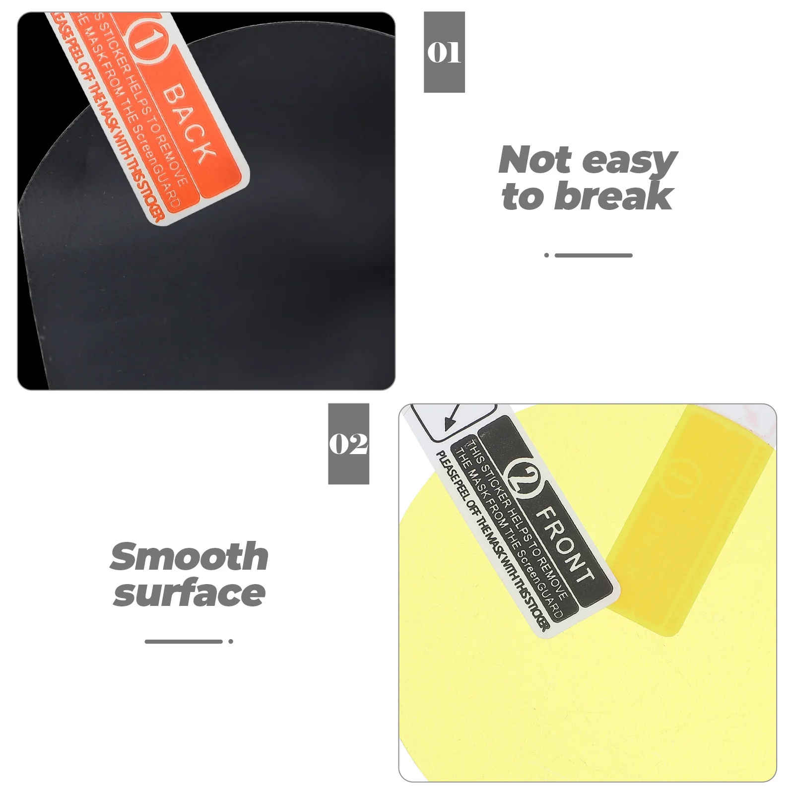 

1Set Vr Headset Lens Protector Tpu Clear Anti-Scratch Anti-Fingerprint Bubble Free Shockproof Protective Film for Pro Vr